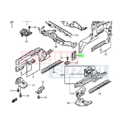 Suzuki Wr+ Nyúlványvég b. gyári 58418-83E00 