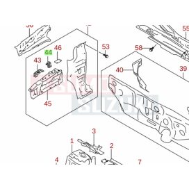 Suzuki Vitara 2015-től karosszéria lemez 59235-54P00