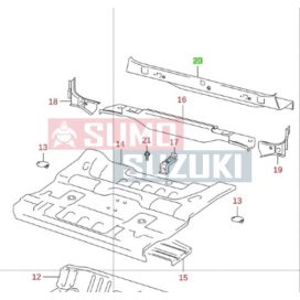Suzuki Vitara padlólemez kereszttartó S-62511-81A00-E