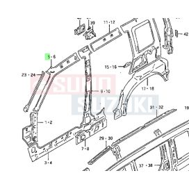 Suzuki Vitara SE416 A oszlop belső rész 63111-56B00