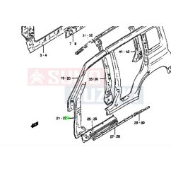 Suzuki Vitara SE416 A oszlop alja bal 64520-56B00