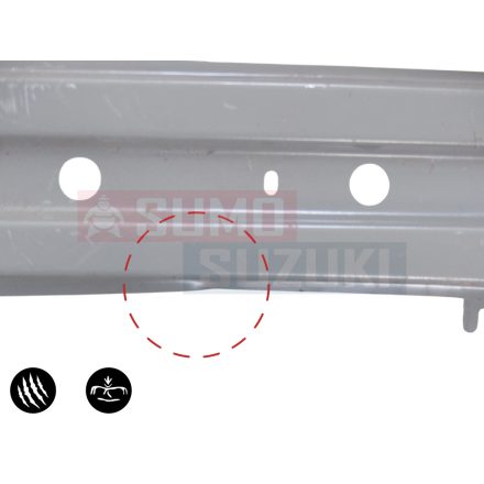 Suzuki Vitara, S-cross sérült lökhárító merevítő hátsó 65560-61MA1