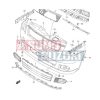 Suzuki Swift 2005-2007 lökhárító első 71711-62J00