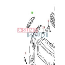   Suzuki Swift 2010-2017 lökhárító tartó jobb első 71731-68L00