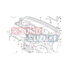 Suzuki Vitara rádiókeret 73821-50J00-ZS4