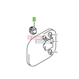   Suzuki Wagon R+, Ignis üzemanyagfedél zár ütköző 77122-83E00
