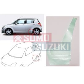   Suzuki Swift 2005-> 5 ajtós kőfelverődés gátló, küszöb védő matrica / fólia átlátszó! bal 77132-63J00