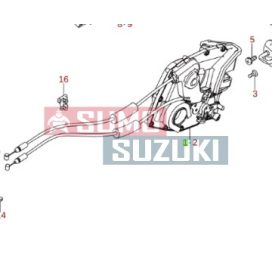 Suzuki S-Cross hátsó ajtózár egység jobb 82301-61MA2