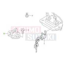 Suzuki csomagtér zár ellenrész, ütköző 82650-79J10