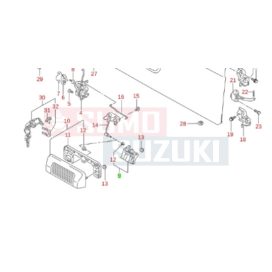 Suzuki Vitara csomagtér ajtó kilincs gyári 82850-61A01