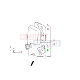   Suzuki WagonR+ Japán tükör burkolat bal gyári 84749-75F10-5PK