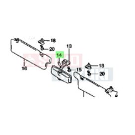 Suzuki Swift középső tükör tartó gyári 84781-80E00