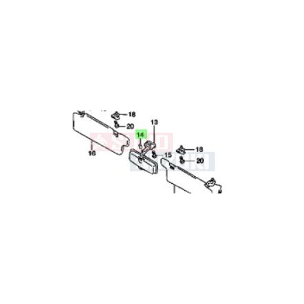 Suzuki Swift középső tükör tartó gyári 84781-80E00