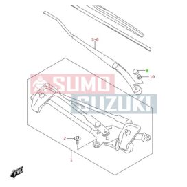   Suzuki Vitara ablaktörlő kar kupak első GYÁRI 84996-65DA0