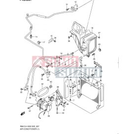 Suzuki WagonR+ 1,0 klíma szíj 95141-60B50