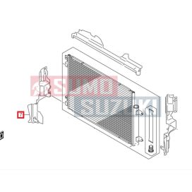 Suzuki S-Cross klíma hűtő jobb légterelő 95343-64R00
