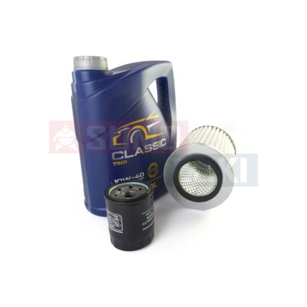 Suzuki Samurai SJ410 10W40 Mannol olajcsere szett