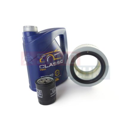 Suzuki Samurai SJ413 10W40 Mannol olajcsere szett 