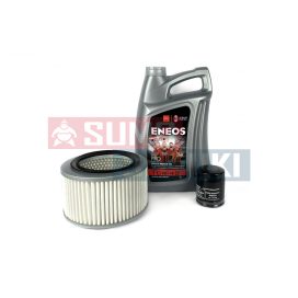 Suzuki Samurai SJ413 10W40 Eneos olajcsere szett 