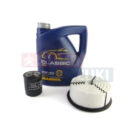   Suzuki Swift 1,3 (16 szelepes) 2003-ig + GTi 10W40 Mannol olajcsere szett