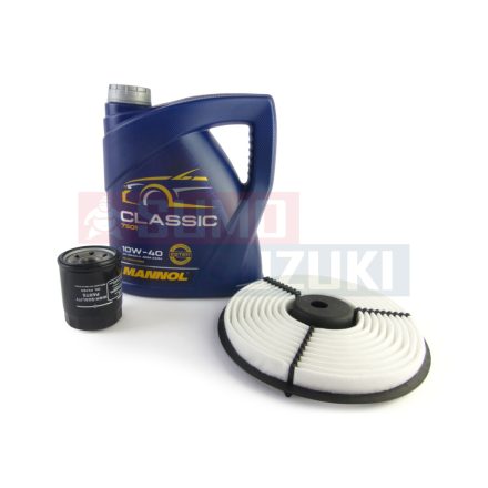 Suzuki Swift 1,0-1,3 (8 szelepes) injektoros 1990-2003 10W40 Mannol olajcsere szett