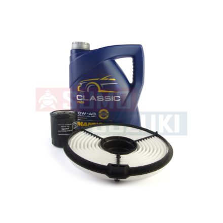 Suzuki Swift 1,0-1,3 (8 szelepes) injektoros 1990-2003 10W40 Mannol olajcsere szett