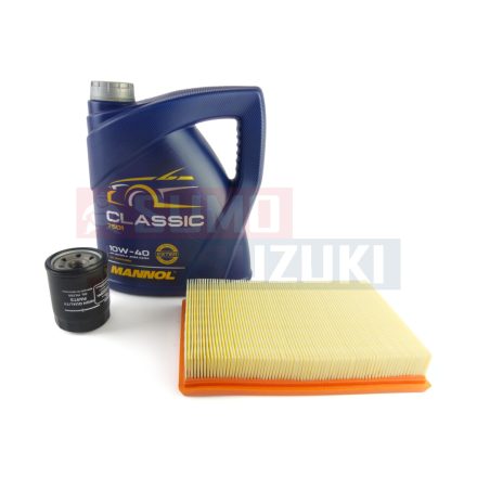 Suzuki Wagon R 1,0-1,3 benzines (NEM VVT motoros) 10W40 Mannol olajszűrő szett 